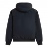 Fred Perry Giacca Hoodedu Brentham Nero Uomo