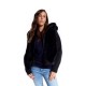 Iceport Ecopelliccia Maniche In Maglia Maniche Lunghe Nero Donna