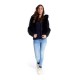 Iceport Ecopelliccia Maniche In Maglia Maniche Lunghe Nero Donna