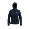 Salewa Felpa In Pile Puez Rocca Polarlite Hd Navy Blazer Donna
