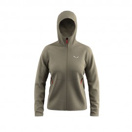 Salewa Felpa In Pile Puez Rocca Hd Quicksand Donna