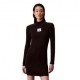 Calvin Klein Abito Rib Nero Donna
