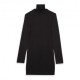 Calvin Klein Abito Rib Nero Donna