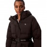 Calvin Klein Piumino Belted Midweight Puffer Nero Donna