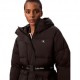 Calvin Klein Piumino Belted Midweight Puffer Nero Donna