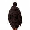 Calvin Klein Piumino Belted Midweight Puffer Nero Donna