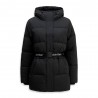 Calvin Klein Piumino Belted Midweight Puffer Nero Donna
