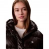 Calvin Klein Piumino Puffer Shine Nero Donna