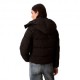 Calvin Klein Piumino Logo Shortss Puffer Nero Donna