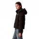 Calvin Klein Piumino Logo Shortss Puffer Nero Donna