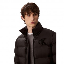 Calvin Klein Piumino Monogram Puffer Nero Uomo