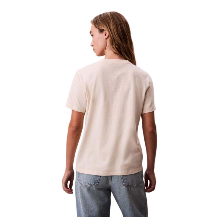 Calvin Klein T-Shirt Hero Classic Logo Bianco Donna