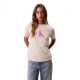 Calvin Klein T-Shirt Hero Classic Logo Bianco Donna