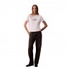 Calvin Klein T-Shirt Logo Bianco Donna
