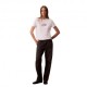 Calvin Klein T-Shirt Logo Bianco Donna