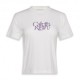Calvin Klein T-Shirt Logo Bianco Donna