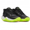 Under Armour Gs Jet '25 Gs Nero Verde - Scarpe Basket Bambino