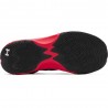 Under Armour Spawn 7 Mid Rosso Nero - Scarpe Basket Uomo