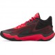 Under Armour Spawn 7 Mid Rosso Nero - Scarpe Basket Uomo