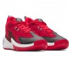 Under Armour Curry 3Z 25 Sde Rosso Bianco - Scarpe Basket Uomo