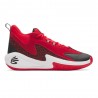 Under Armour Curry 3Z 25 Sde Rosso Bianco - Scarpe Basket Uomo