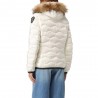 Blauer Piumino Ondina Pelo Aldie Bianco Donna