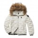 Blauer Piumino Ondina Pelo Aldie Bianco Donna