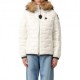 Blauer Piumino Ondina Pelo Aldie Bianco Donna