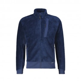 Meru Felpa In Pile Oneroa Tech Mock Neck Dress Blue Uomo