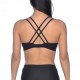 Arena Reggiseno Sportivo Daphne Nero