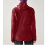Haglöfs Felpa In Pile Vassi Mid Hood Carmine Red Donna
