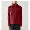 Haglöfs Felpa In Pile Vassi Mid Hood Carmine Red Donna