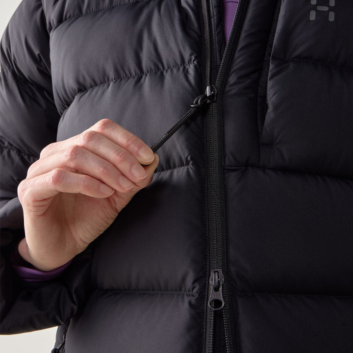 Haglöfs Parka Piuma Rosson Down True Nero Donna