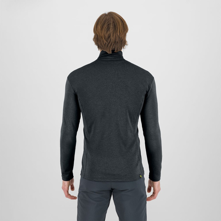 Karpos Felpa In Pile Pizzocco Woold Gray Uomo