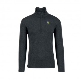 Karpos Felpa In Pile Pizzocco Woold Gray Uomo