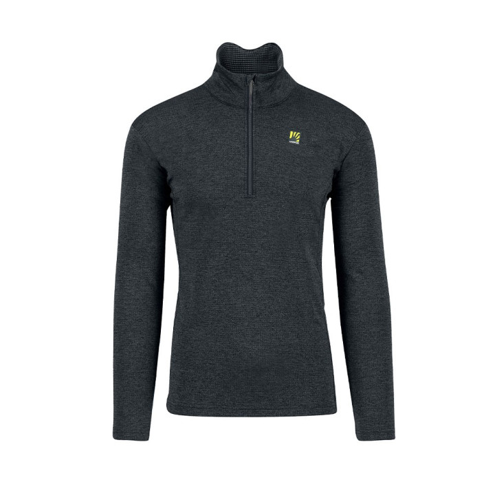 Karpos Felpa In Pile Pizzocco Woold Gray Uomo
