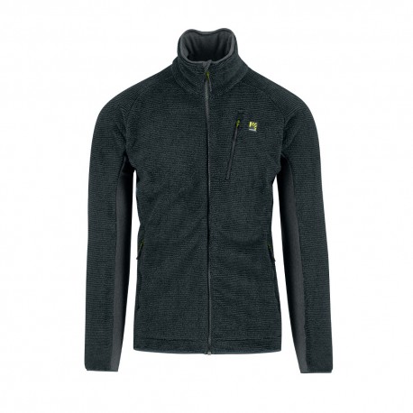 Karpos Felpa In Pile Vertice Woold Gray Uomo