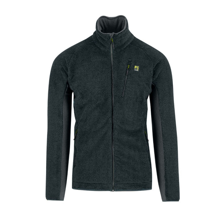 Karpos Felpa In Pile Vertice Woold Gray Uomo