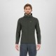 Karpos Felpa In Pile Marmolada Hoodie Deep Depths Woodl Gray Uomo