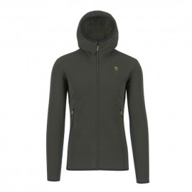 Karpos Felpa In Pile Marmolada Hoodie Deep Depths Woodl Gray Uomo