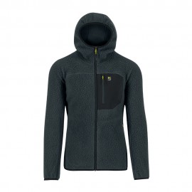 Karpos Felpa In Pile Moiazza Retr√Í Hoodie Woodl Gray Nero Uomo