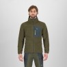 Karpos Felpa In Pile Rocchetta Evo Hoodie Deep Depths Woodl Gray Uomo