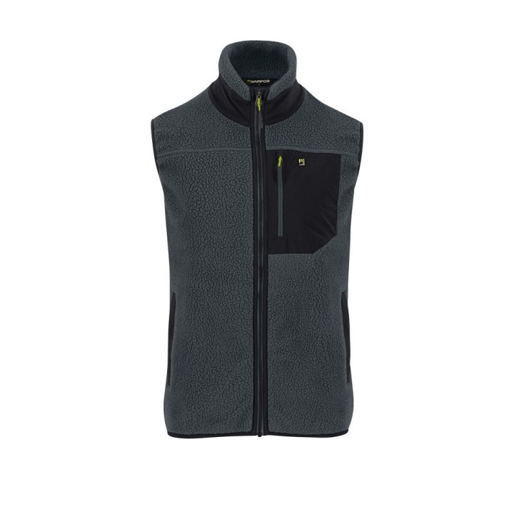Karpos Gilet Trekking Felpa In Pile Moiazza Retr√Í Woodl Gray Nero Uomo