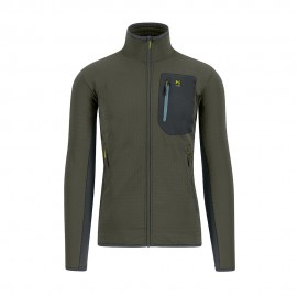 Karpos Felpa In Pile Marmolada Deep Depths Woodl Gray Uomo