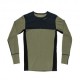 Devold Maglia Trekking Lauparen Merino 190 Ink Liken Nero Uomo