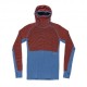 Devold Maglia Trekking Tuvegga Merino Hoodie Cayenne Uomo