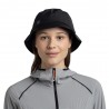 Buff Berretto Rain Bucket Solid Nero