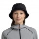 Buff Berretto Rain Bucket Solid Nero