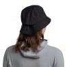 Buff Berretto Rain Bucket Solid Nero