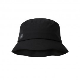 Buff Berretto Rain Bucket Solid Nero